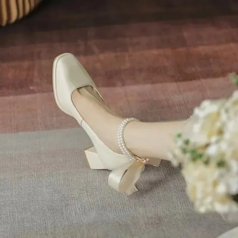 2024 Nowe damskie buty na wysokim obcasie Eleganckie designerskie buty na obcasie dla kobiet Wysokiej klasy buty ślubne Tacones Para Mujer