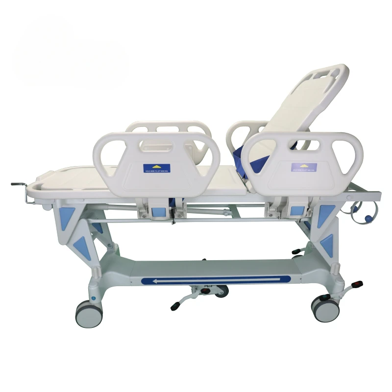 Luxury surgical docking vehicle hospital patient emergency transfer stretcher bed