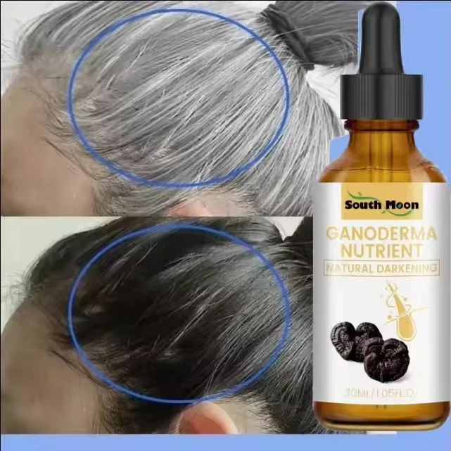 

Black ganoderma lucidum black hair lotion moisturizing, nourishing, hair care repair massage essence