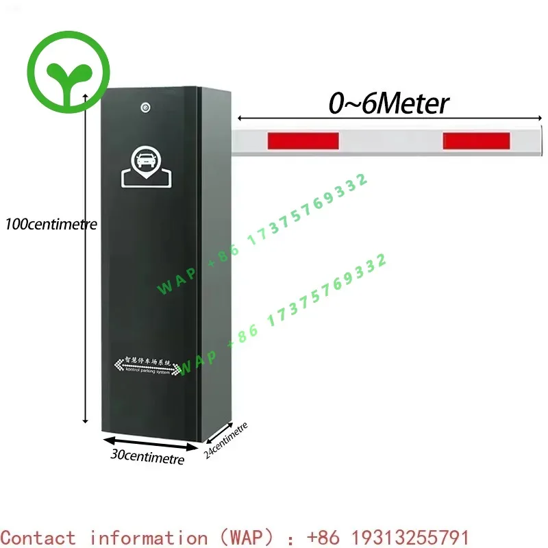 【Best-selling】Automatic Smart Car Parking Boom Barrier Gate 24VDC Brushless Motor 140W Outdoor Roadway Crowd Control Metal Traff