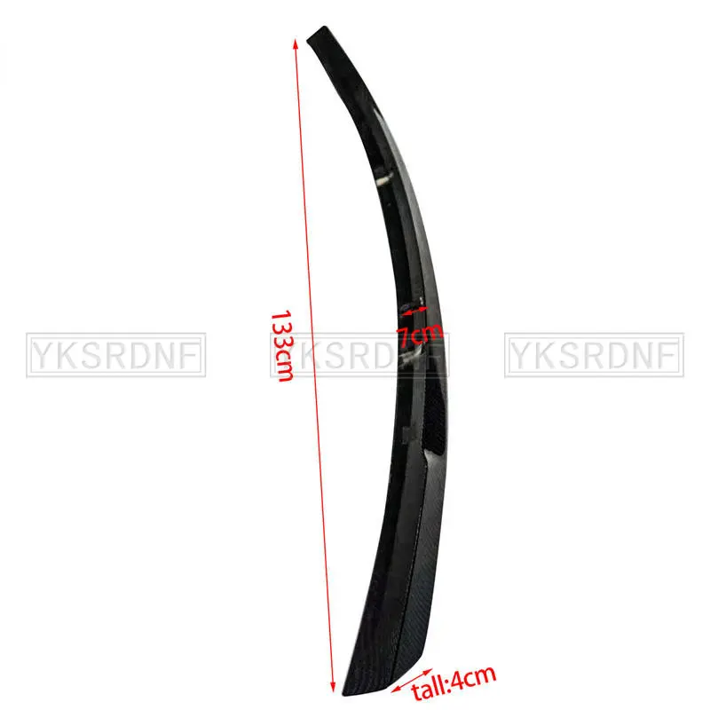For Grand Cherokee 2013-2020 Spoiler ABS Plastic R Style Rear Trunk Boot Wing Spoiler Rear Roof Spoiler Car Styling (2Pcs)