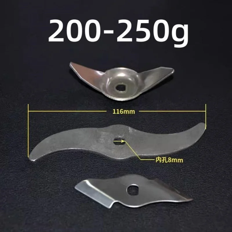 شفرات لآلة مسحوق مطحنة دقيق كهربائية منزلية من الفولاذ المقاوم للصدأ 100G-450G، مطحنة طعام صغيرة