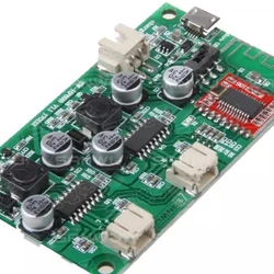 Bluetooth Amplifier Board Bluetooth Speaker Modification Board 2x6W Connectable Li-ion Battery with Charge Management