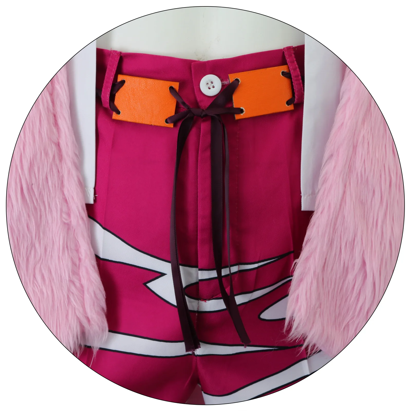 Donquixote Doflamingo Cosplay Costume Pink Coat Shirt Glasses Outfits Halloween Party Disguise Suits For Boy Men