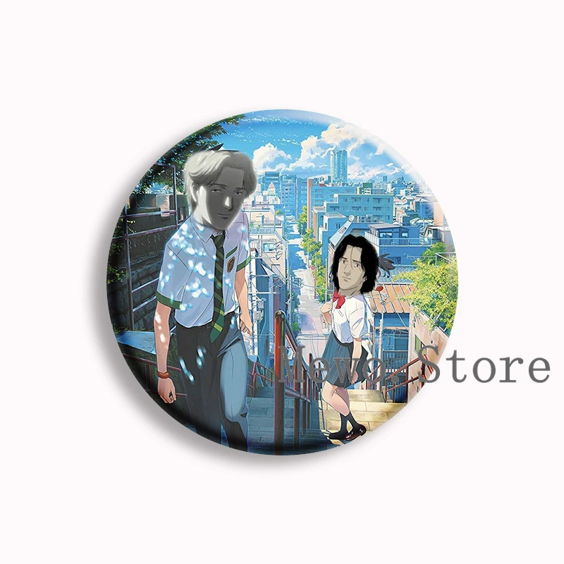 Monster Anime Soft Button Pin Johan Liebert Tenma Kenzo Manga Brooches Badge Bag Decor Accessories Fans Collect Friends Gifts - view 3
