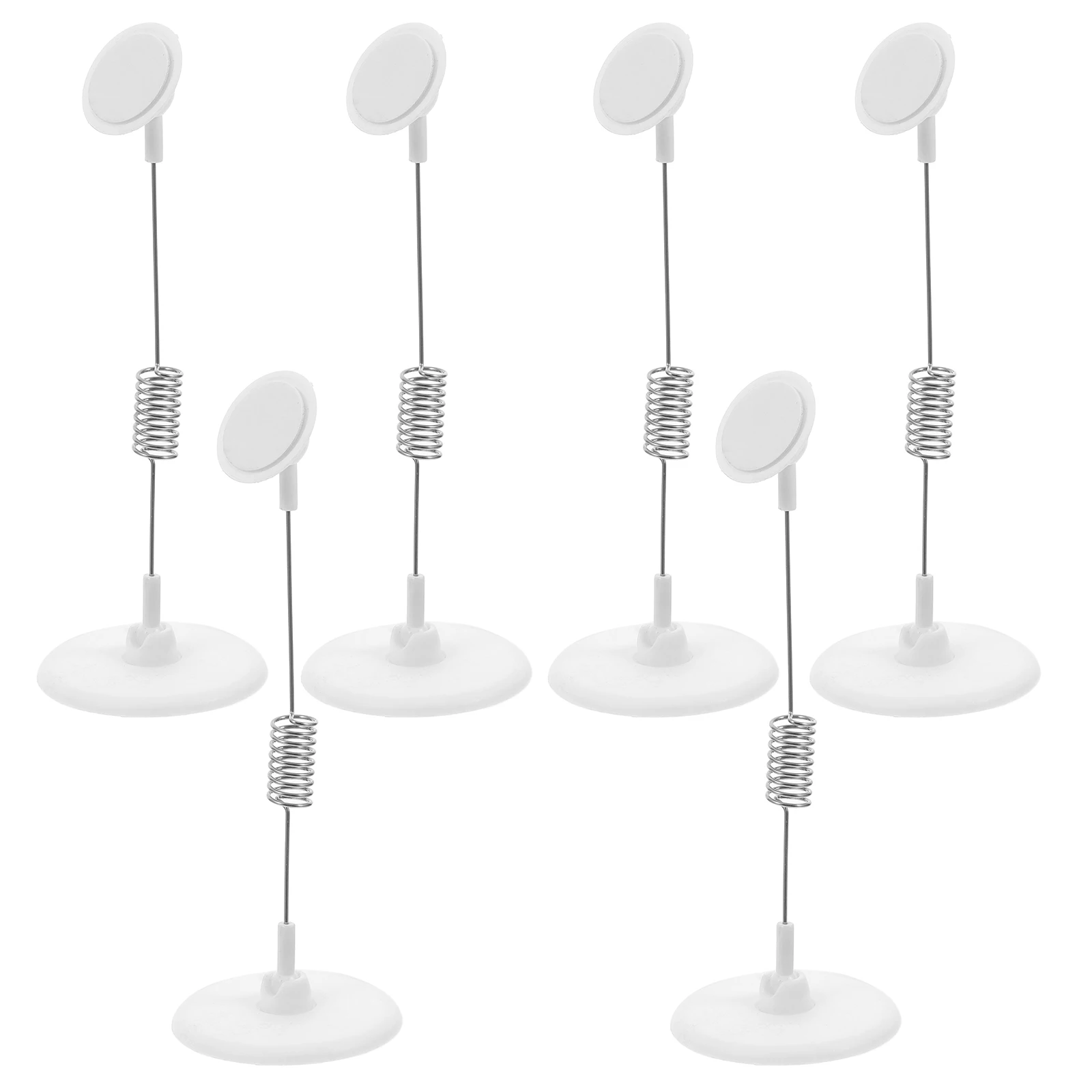 6 Buah Label Tempel Perekat untuk Tanda Toko, Supermarket, Rak Ritel, Display Menu, Stand Tanda Plastik, Rak Signage Bisnis