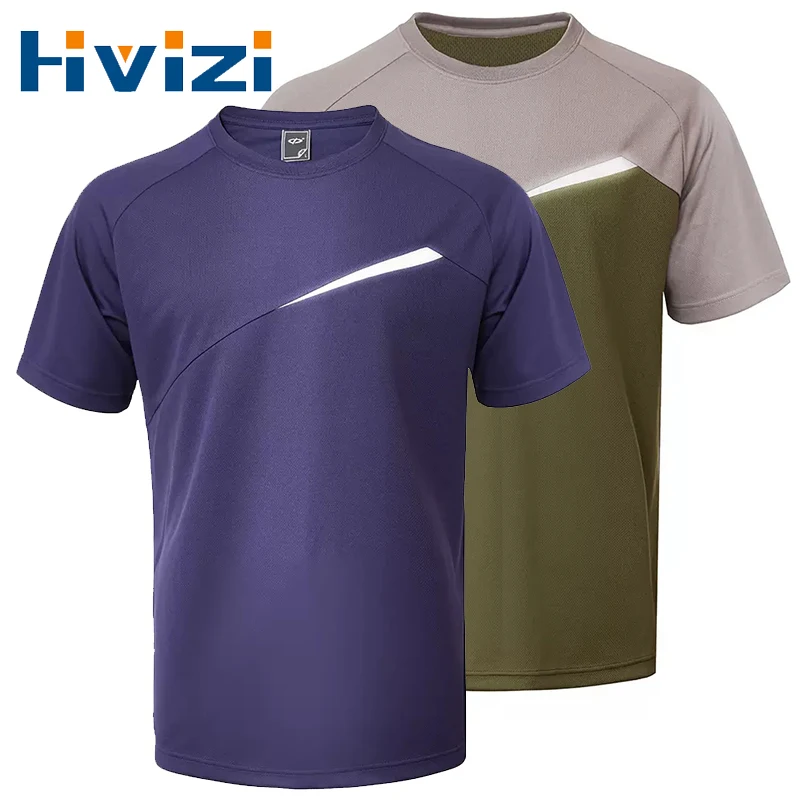 

Summer Short-sleeved Reflective Classic Polo Shirt Men's Casual Work Advertising Construction Shirts