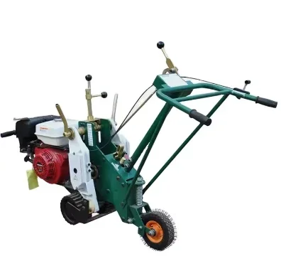 Self Propelled Golf Grass Cutting Machines Industrial Turf Sod Cutter Automatic Gasoline Driven Reel Mower Machine