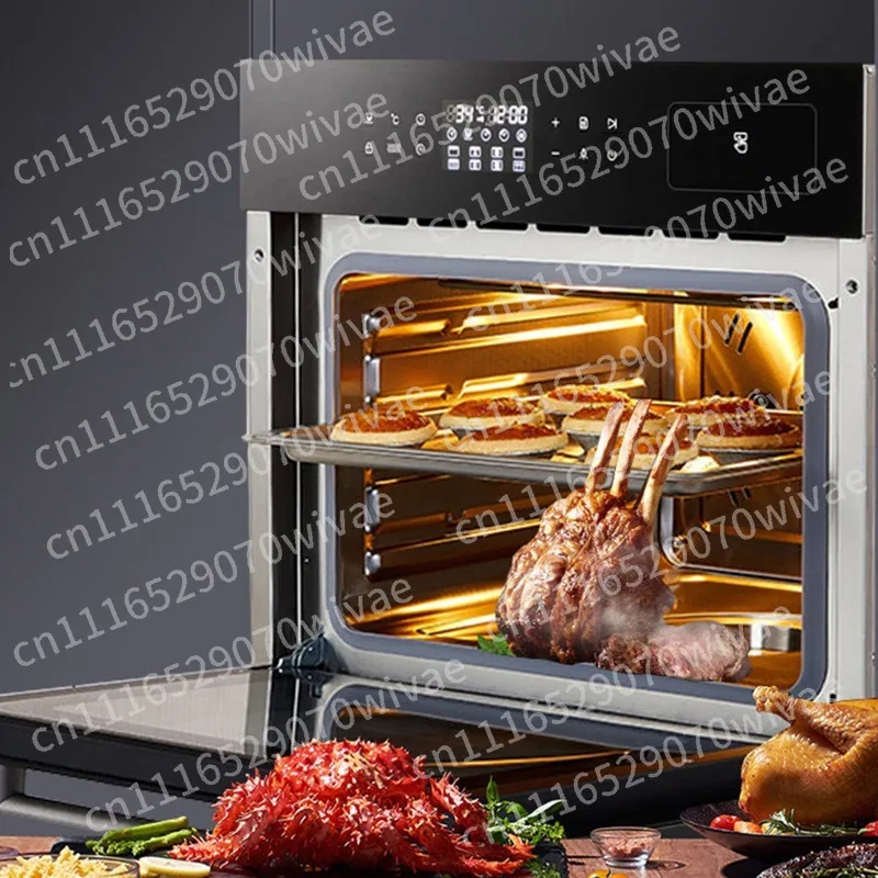 60L embedded steaming oven electric oven household 110/220V steaming and baking machine baking