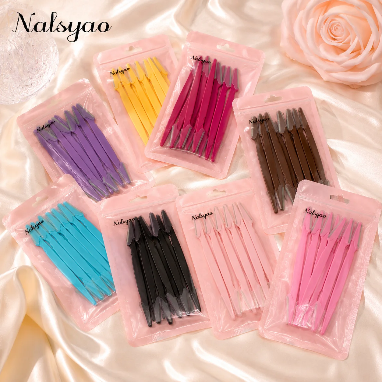 Women Accessories Clearance - Nalsyao 12 Pcs Eyebrow Razor Women