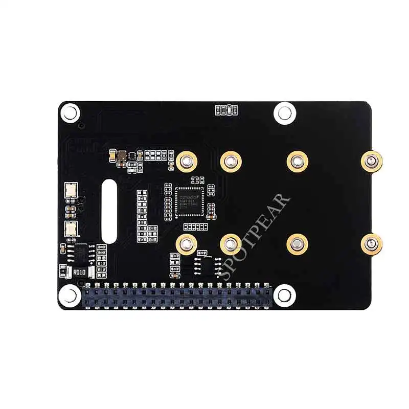 Imagem -05 - Placa Adaptadora Raspberry pi Pcie para 2ch Ssd M.2 Nvme Hat b Pcie Pcie 2280 22422230