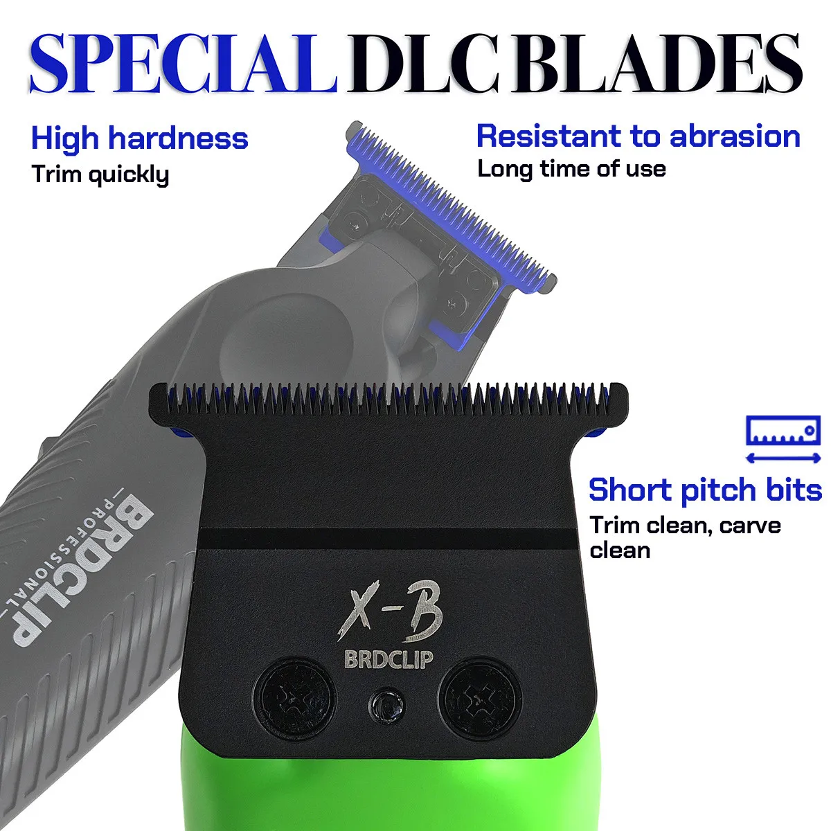 BRDCLIP 9615 Professional Hair Trimmer For Man 9000RPM Barber Finish Electric Clipper with Charger Stand Hair Cutting Machine
