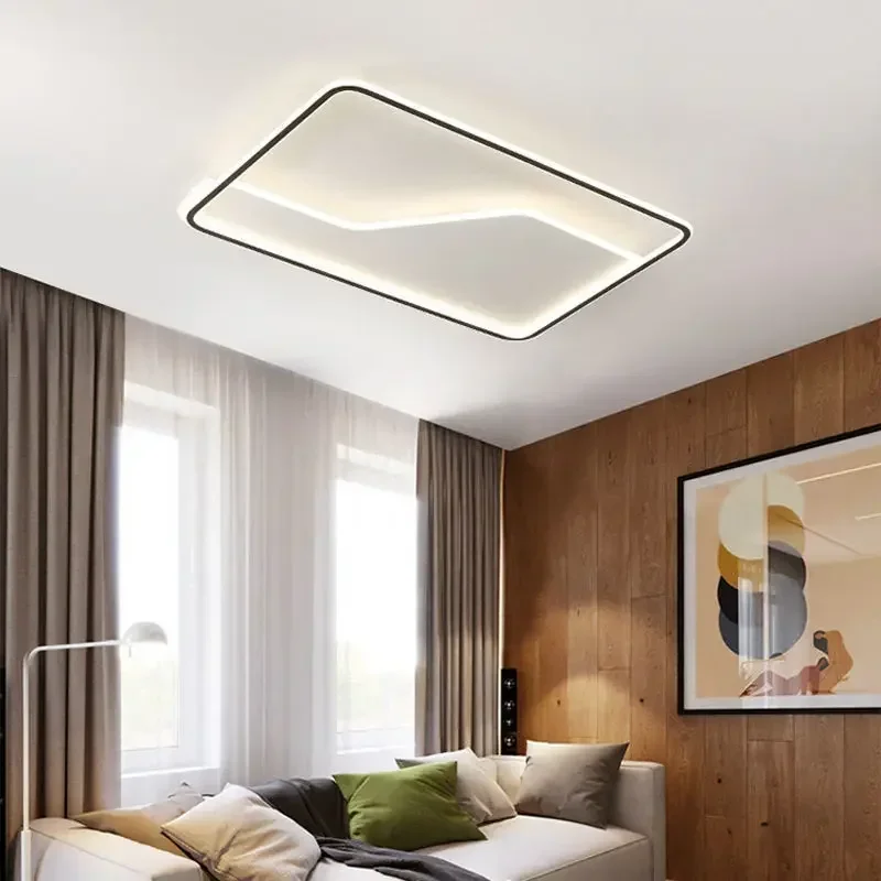 Lampu langit-langit LED Modern untuk ruang tamu ruang makan kamar tidur balkon koridor tempat lilin dalam ruangan dekorasi rumah perlengkapan pencahayaan kilau