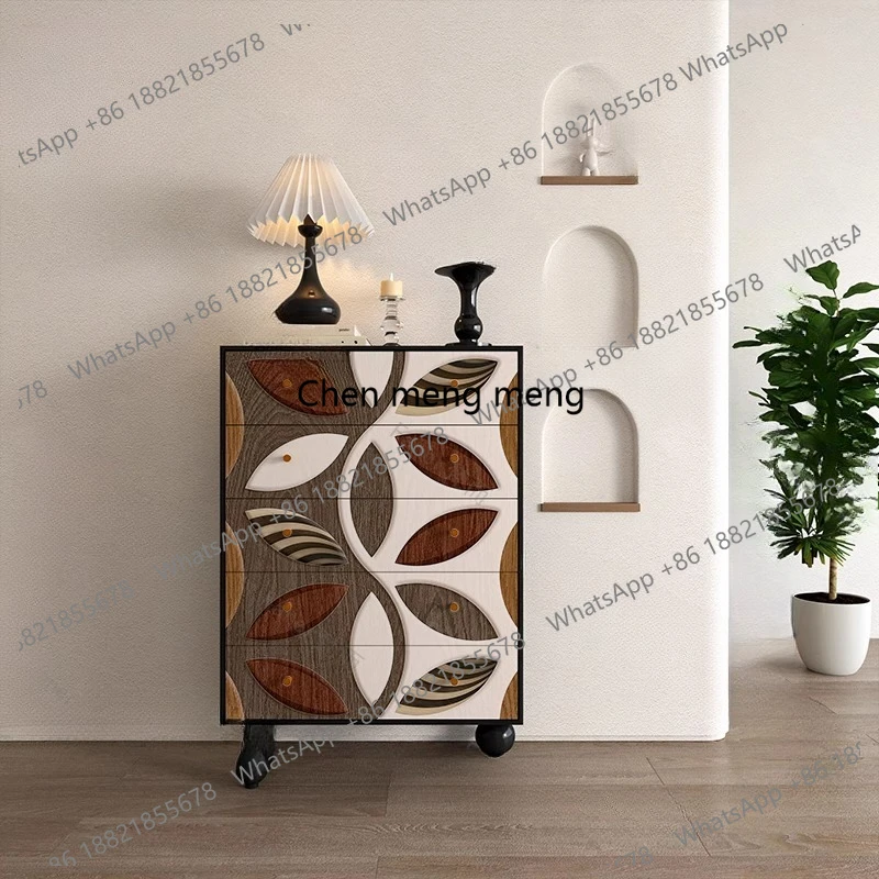 Gothic Elegant Living Room Cabinets Nordic European Cute Thin Cabinet Storage Luxury High Woonkamerkasten Living Room Furniture