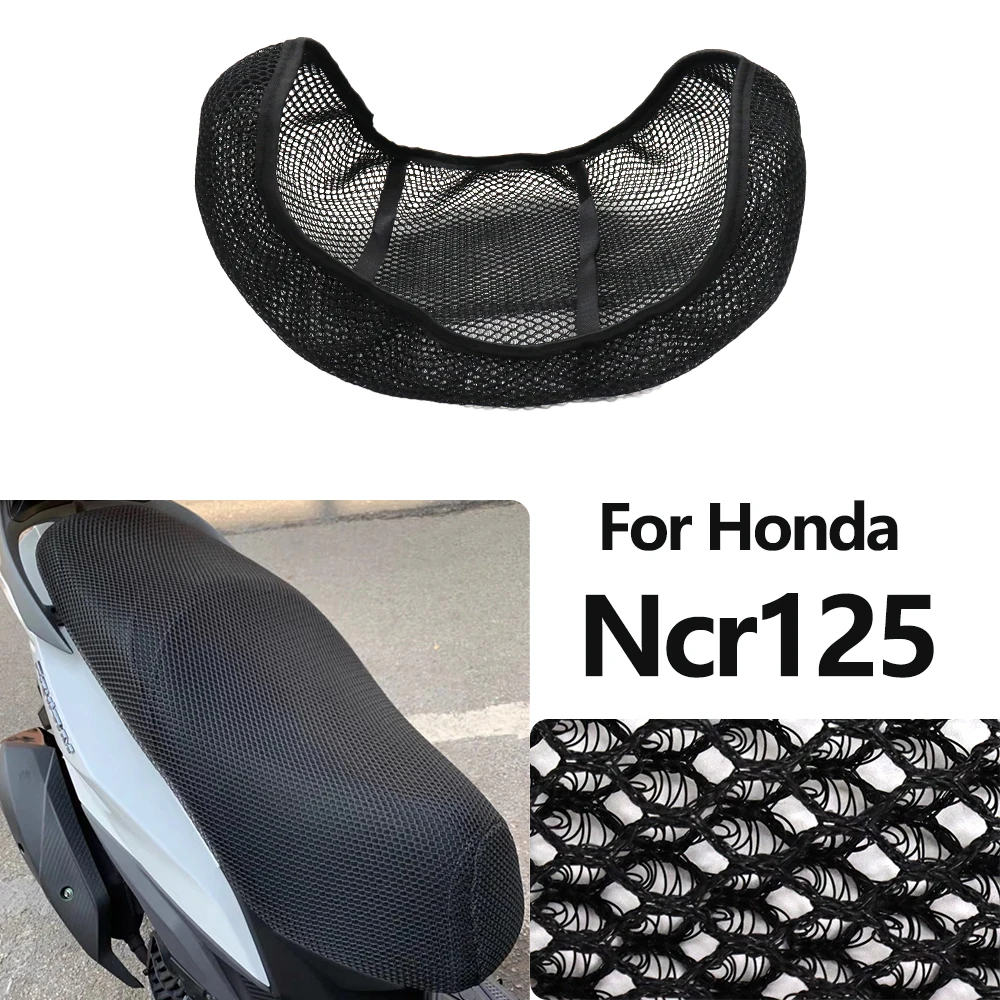 

For Honda ncr125 ncr 125 ncr-125 Motorcycle Accessories 3D Mesh fabric Cushion Anti-Slip Protection Seat Cover