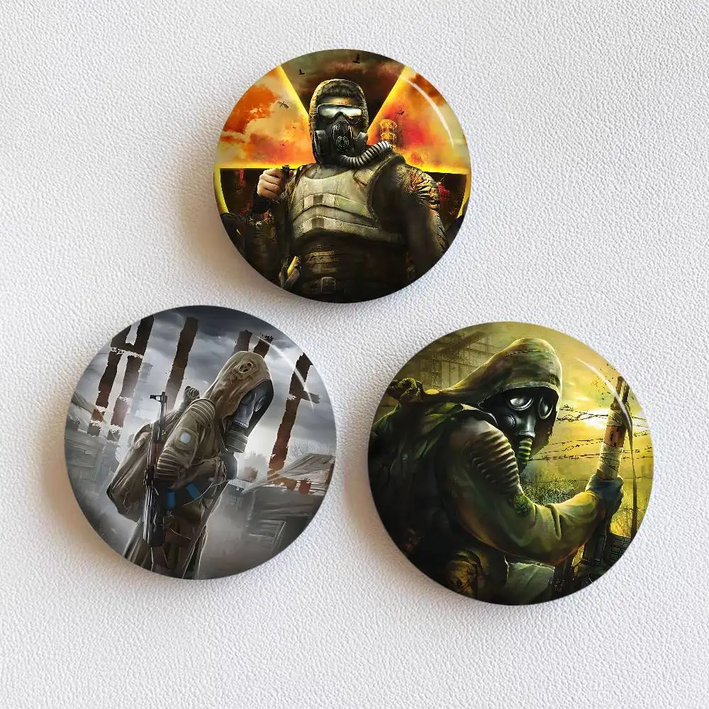 S-Stalker Game Anime Customizable Soft Button Pin For Women Creative Jewelry Funny Badge Cartoon Lover Hat