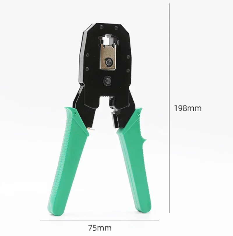 Imagem -04 - Cabo de Rede Profissional Tester Descascamento Crimping Alicadores Grampo Alicatadores Rj45 Rj11 Rj12 Cat5 Utp Lan Cabo Tester