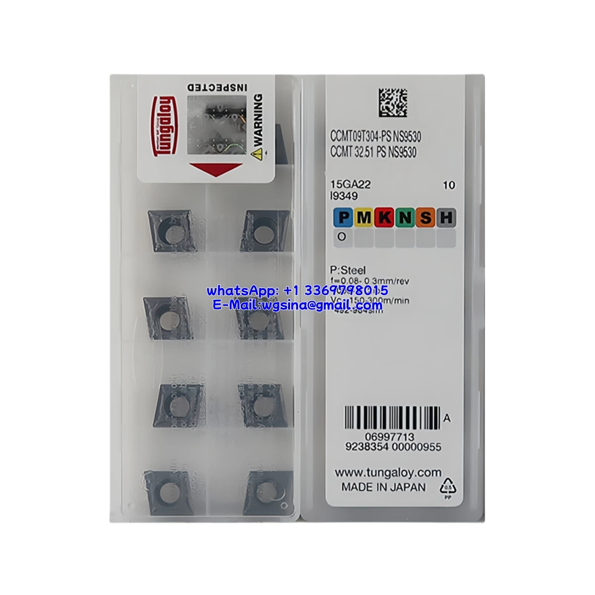 

100% оригинальная токарная вставка CCMT CCMT06 CCMT0602 02-PS NS9530