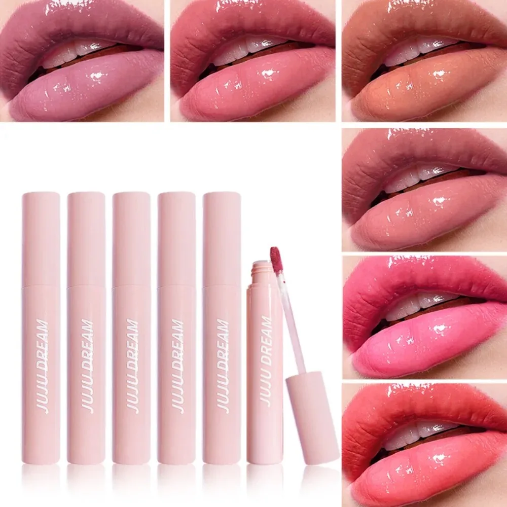 Unisex Matte Velvet Lip Gloss 6 Colors Smudge Proof Waterproof Long Lasting Holiday Gift Makeup Set