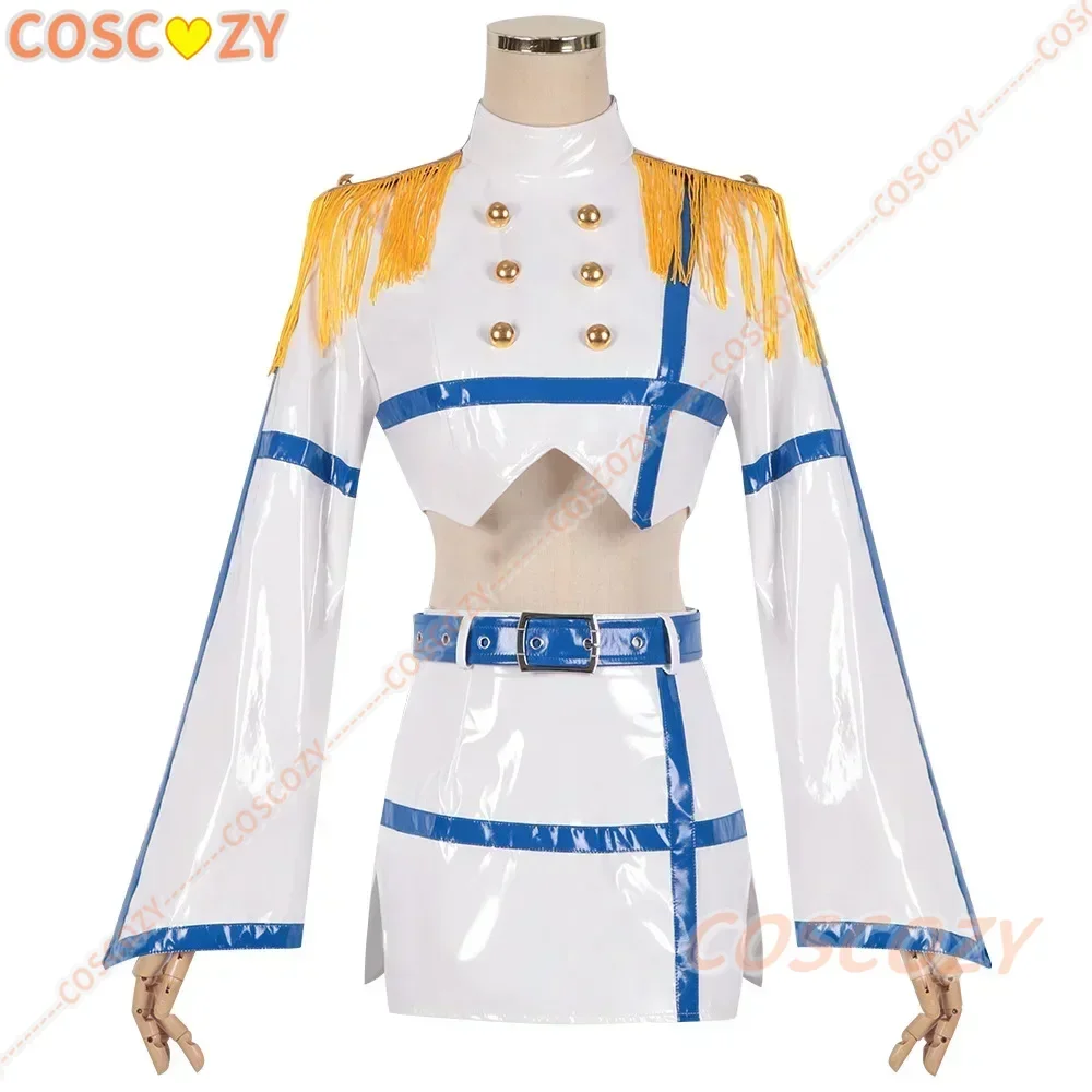 أزياء كوسبلاي أنيمي 2.5 الأبعاد إغراء نو نونوا نوكيل أزياء تنكرية أجنحة شعر مستعار أزرق قصير زي موحد أغطية الرأس جوارب التزلج
