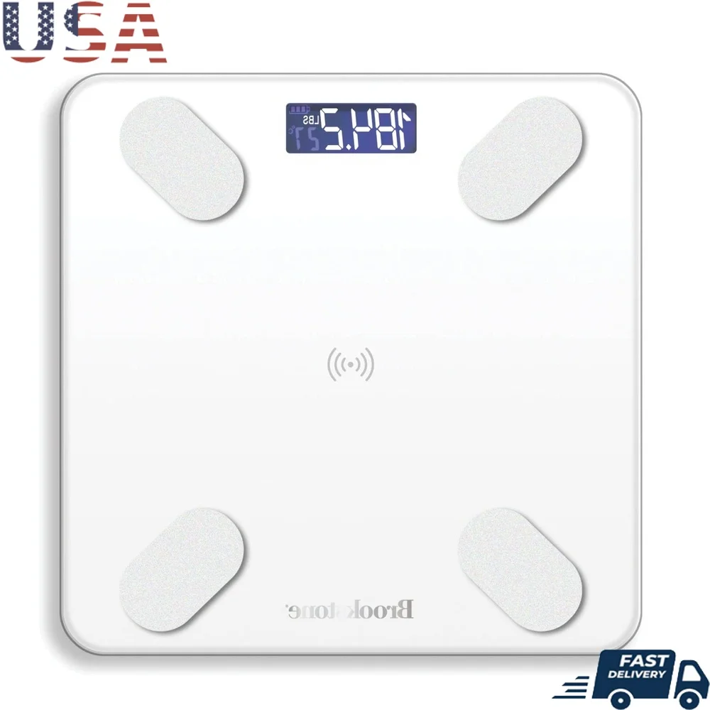 

Приложение для здоровья, цифровые весы с большим ЖК-дисплеем, высокая точность, семейное использование, неограниченное количество пользователей, дизайн из закаленного стекла