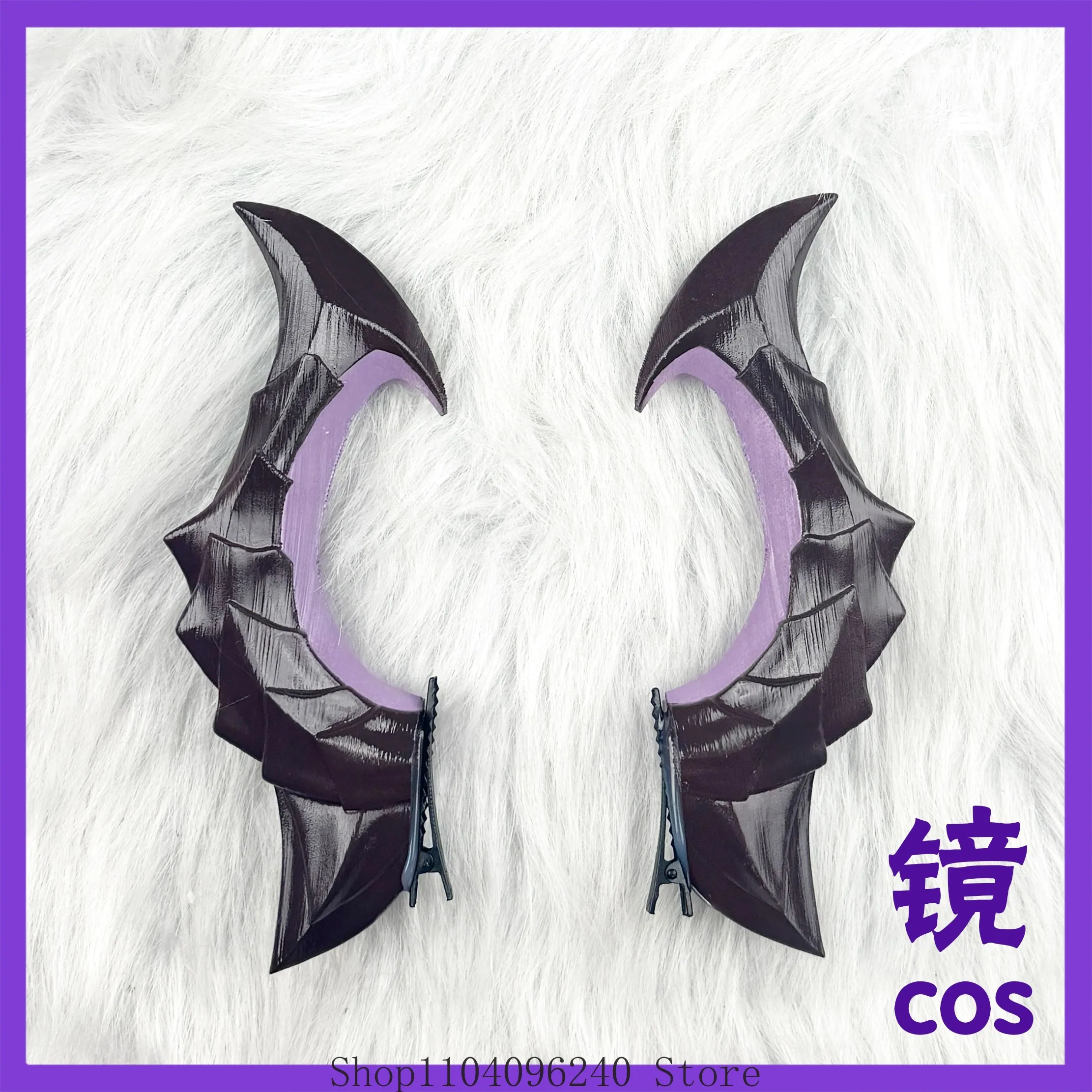 

Игра Genshin Impact Durin, косплей, мультфильм, ручная работа, угловая заколка, модель, заколка для волос, аксессуары, реквизит для волос, талисман, подарок