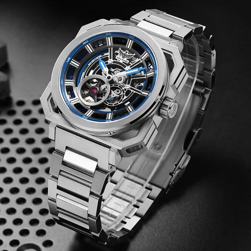 

YELANG Мужские военные часы 42,2 мм Квадратные автоматические механические наручные часы 10ATM Водонепроницаемые светящиеся сапфировые Miyota 82S5