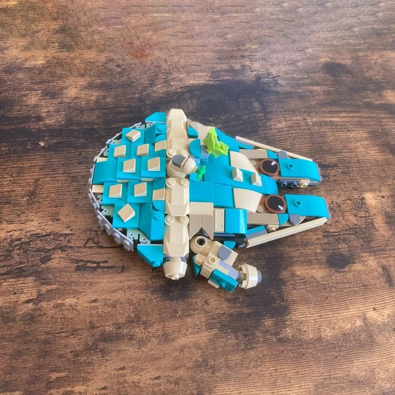 292pcs MOC Jurassic Falcon Alt Star Battle Model Building Toys Blocks Construction Assemble Christmas Gifts DIY Creative Idea