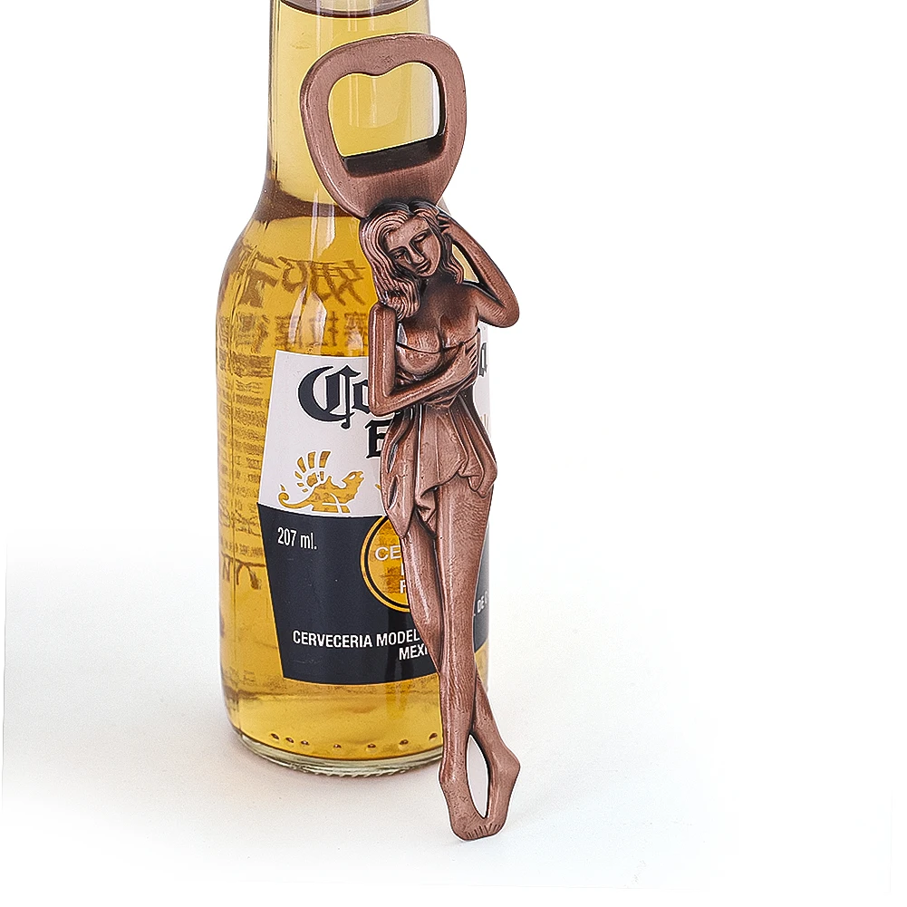 

Creative Female Dancer Bottle Opener Portable Metal Wine Beer Opening Bar Party Supplies Kitchen Tools Fun Gift for Friends