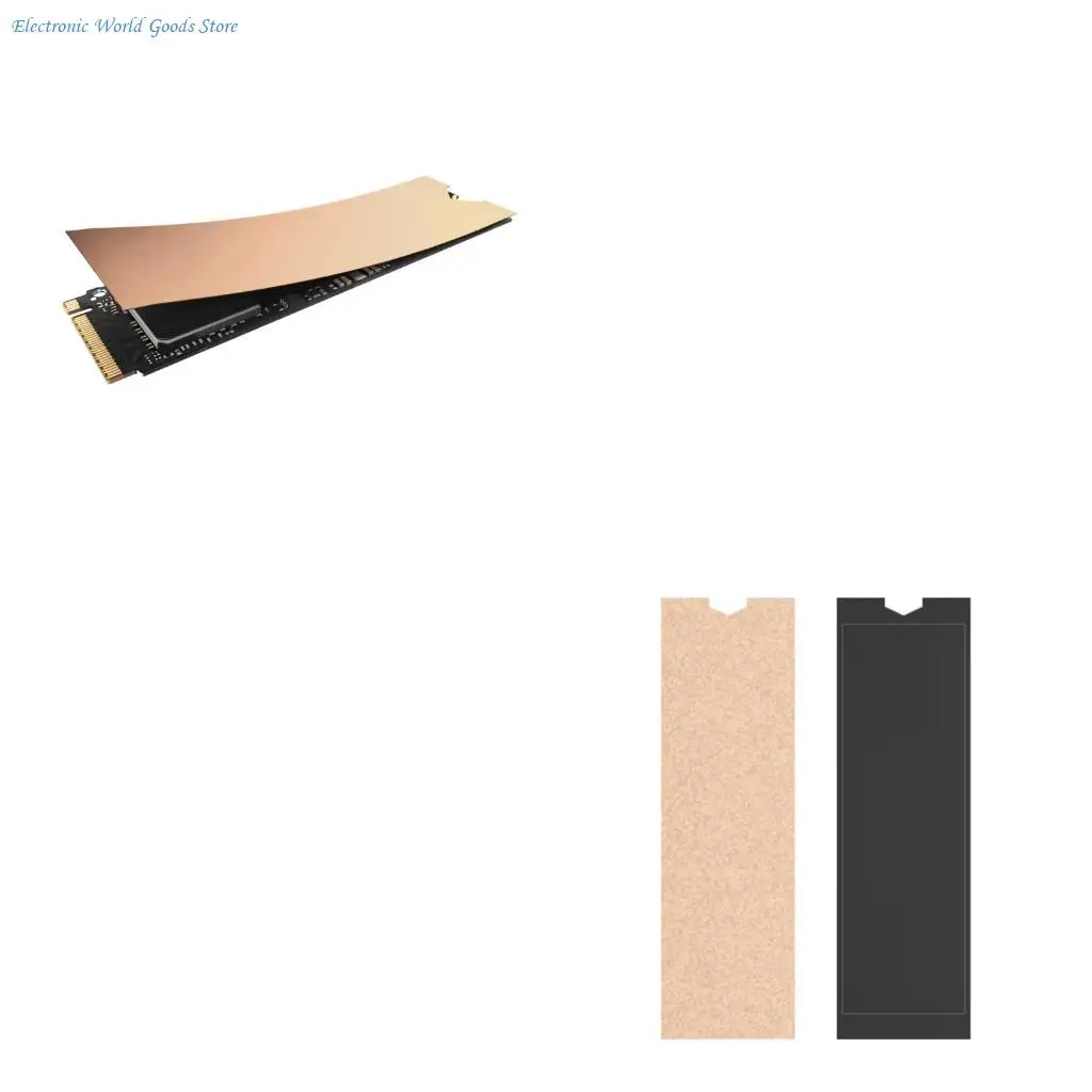 A3PD Copper Heatsink M.2 NVME PCIE SSD Thermal Conductivity Cooler Pad 7x2CM