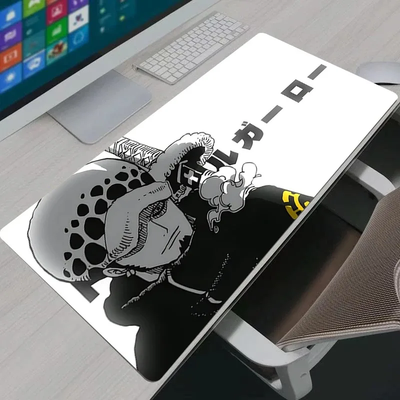Gaming-Mauspad, Gamer, Heimcomputer, HD-Mauspad, Tastaturpad, Teppich, rutschfest, einteilig, Trafalgar D Water Law, Büro-Mauspads