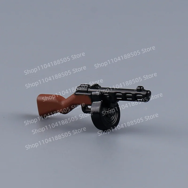 MOC اللبنات العسكرية التماثيل الحرب العالمية الثانية الشتاء الجنود السوفياتي الطرف الثالث هدايا العيد الحلي جمع.