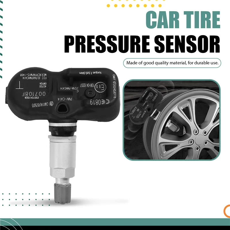 Sensores de pressão dos pneus do carro 4 pçs conjunto para infiniti qx50, qx55 qx60 qx80 nissan altima chutes 2014-2025 40700-6wy0a 407006wy0a-boom