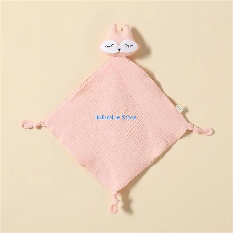 

Newborns Soothing Towel Infant Baby Comfort Sleeping Nursing Blanket Cotton Teether Toddler Appease Plush Towel 62CF