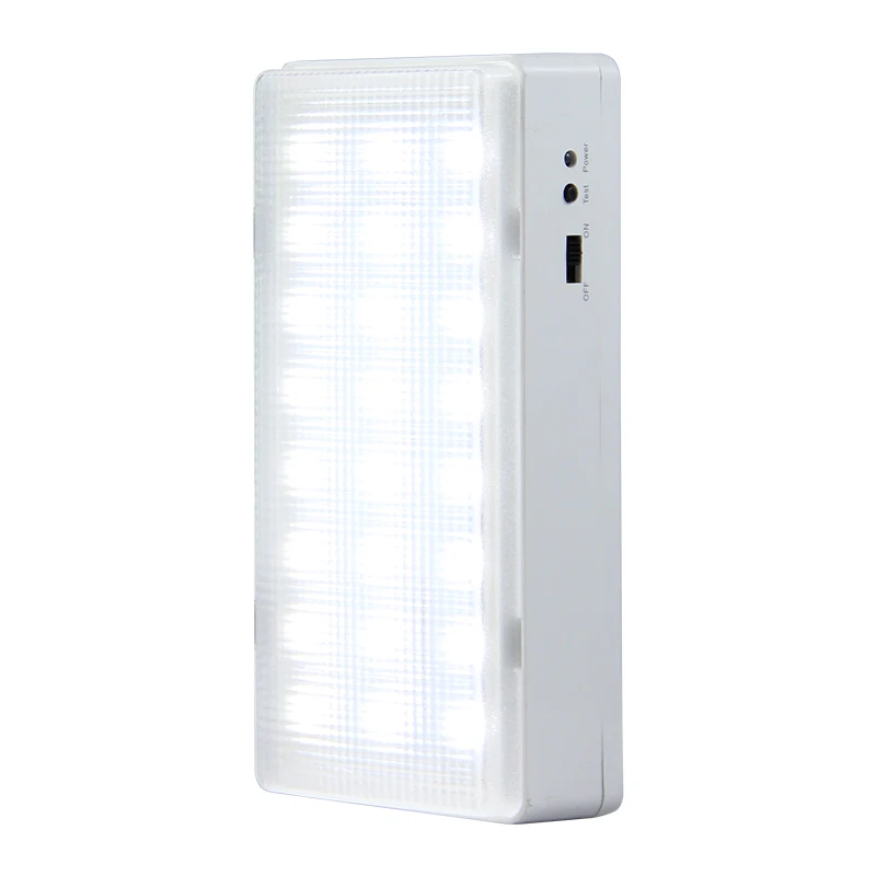 Rechargeable Emergency LED Light Wall-mounted Emergency Light Portable Handheld Emergency Lighting Flashing Light for Home Use