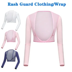 Golf Shirt for Women Anti UV Clothes Summer Wear Ice Silk Mesh Sun Protection Wrap Ultra-thin Breathable Fashion Shirts