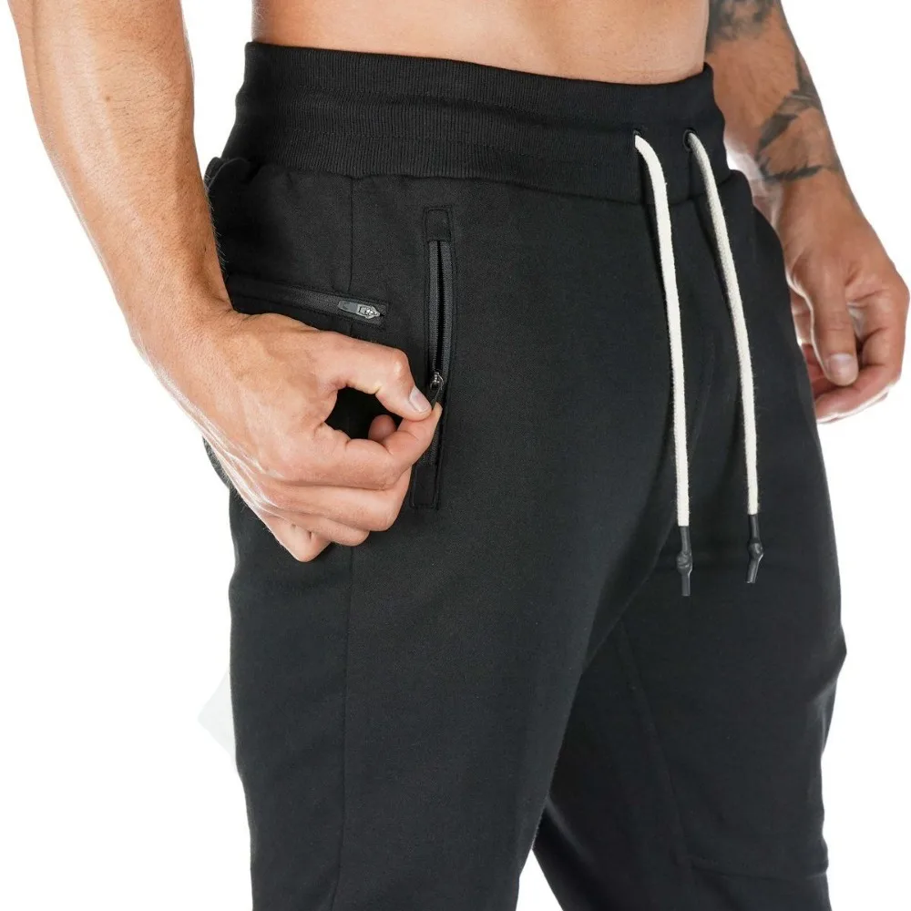 2024 Trend Men's Sweatpants Running Training Pants Invisible Open Crotch Outdoor Sex Basketball Fitness Casual Sports Trousers