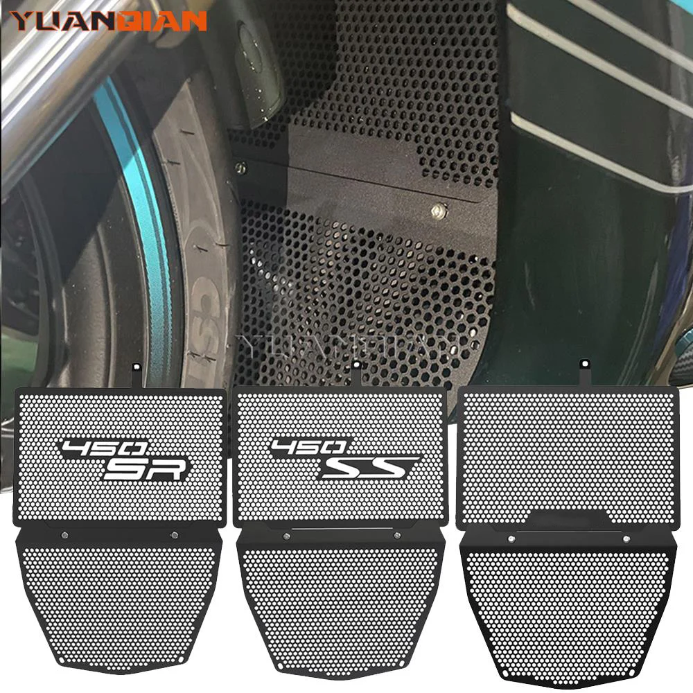 

Motorcycle Radiator Grille Guard oil cooler Guard Protection Cover Set For CFMOTO CF MOTO 450SR 450SS 450 SR SS 2022 2023 2024