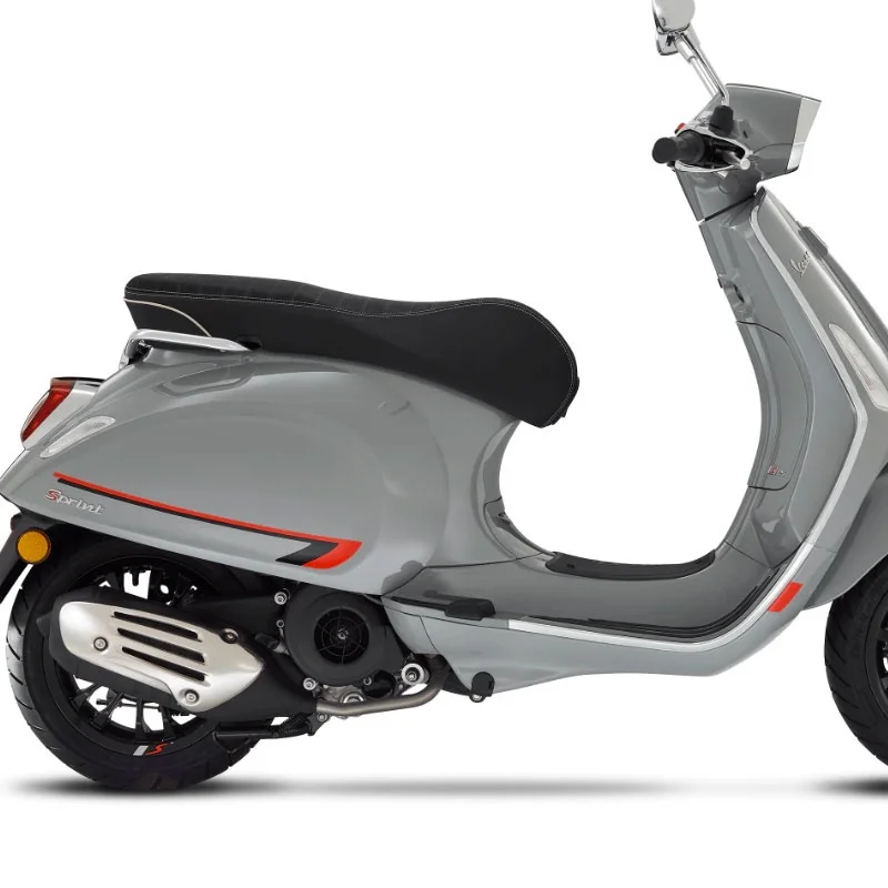 Stiker motor reflektif, aksesori Decal bodi samping skuter untuk