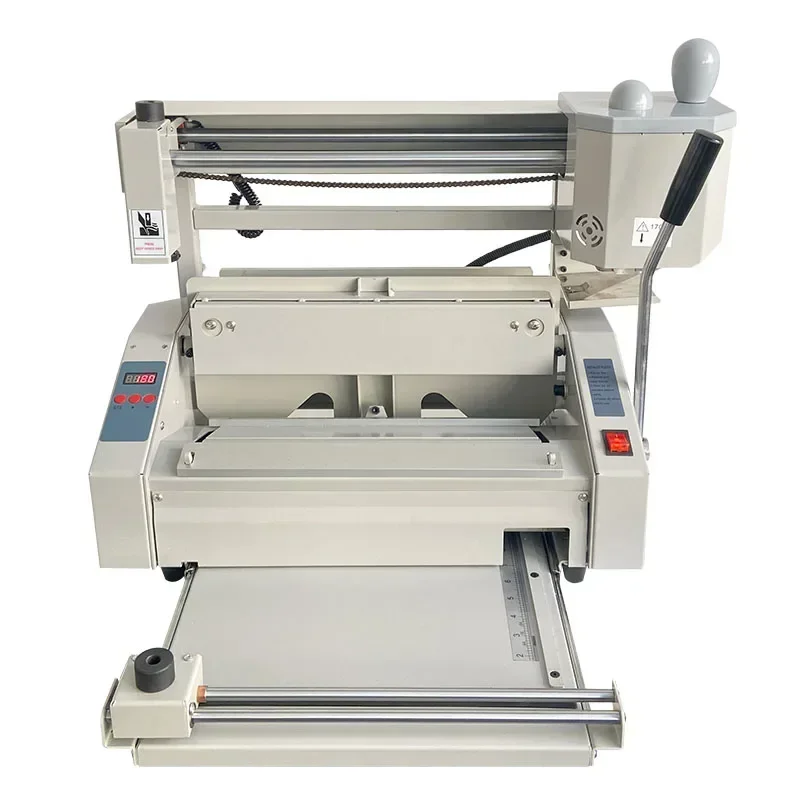 

Hot Melt Glue Binding Machine D30 Temperature Glue Binding Machine Office Tender Cover Back Glue Binding Machine 220v