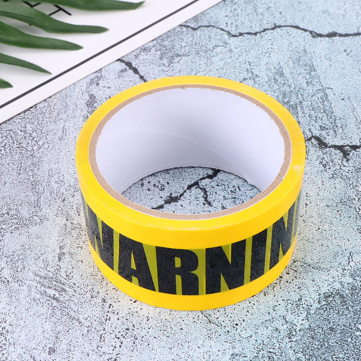 Duct Tape Magnetic Masking Halloween Adhesive Self Sticker Safety Stripes Warning Yellow