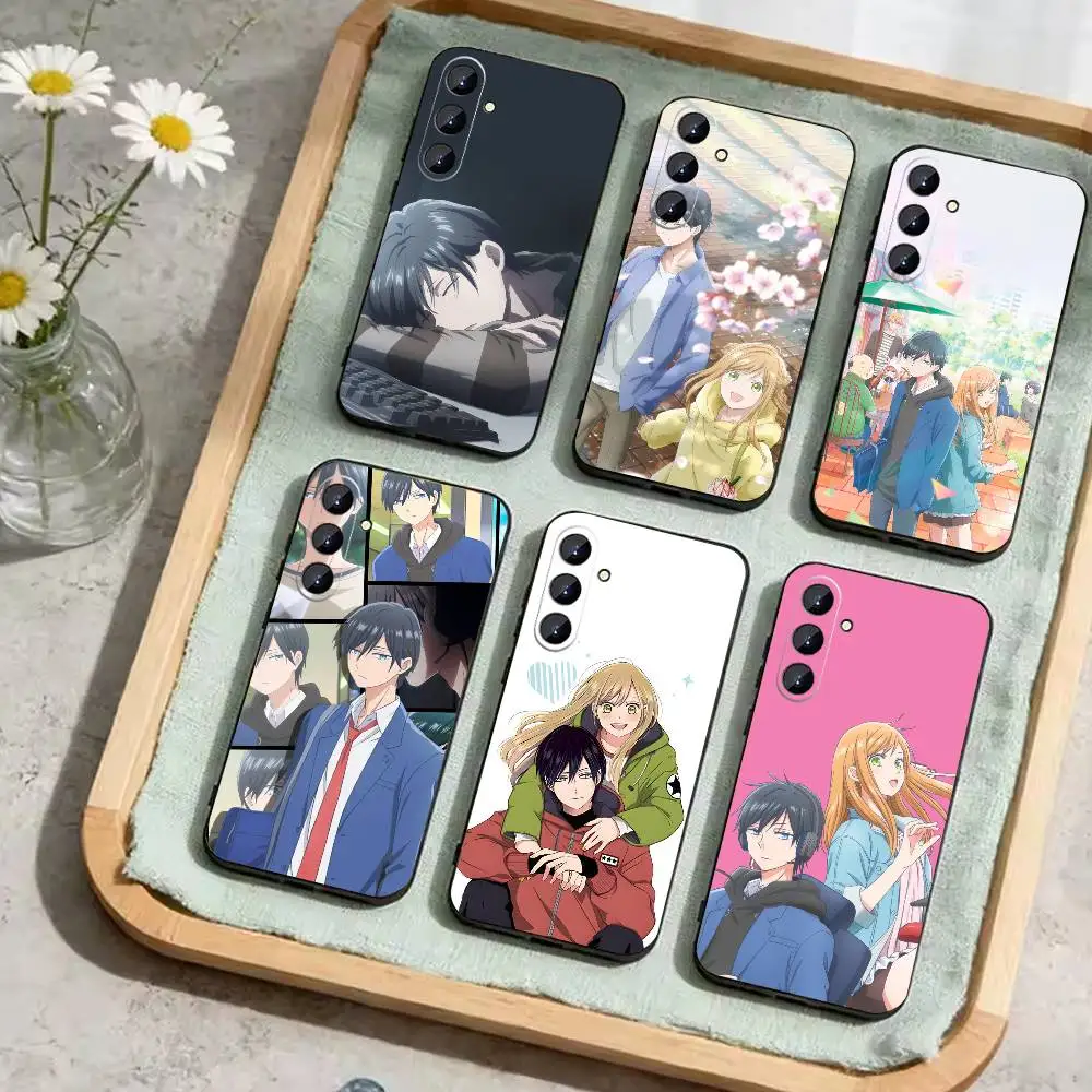 

My Love Story Yamada Kun Lv999 Phone Case For Samsung Galaxy A73,A72,A71,A70,A52,A51 Others Soft Black Cover