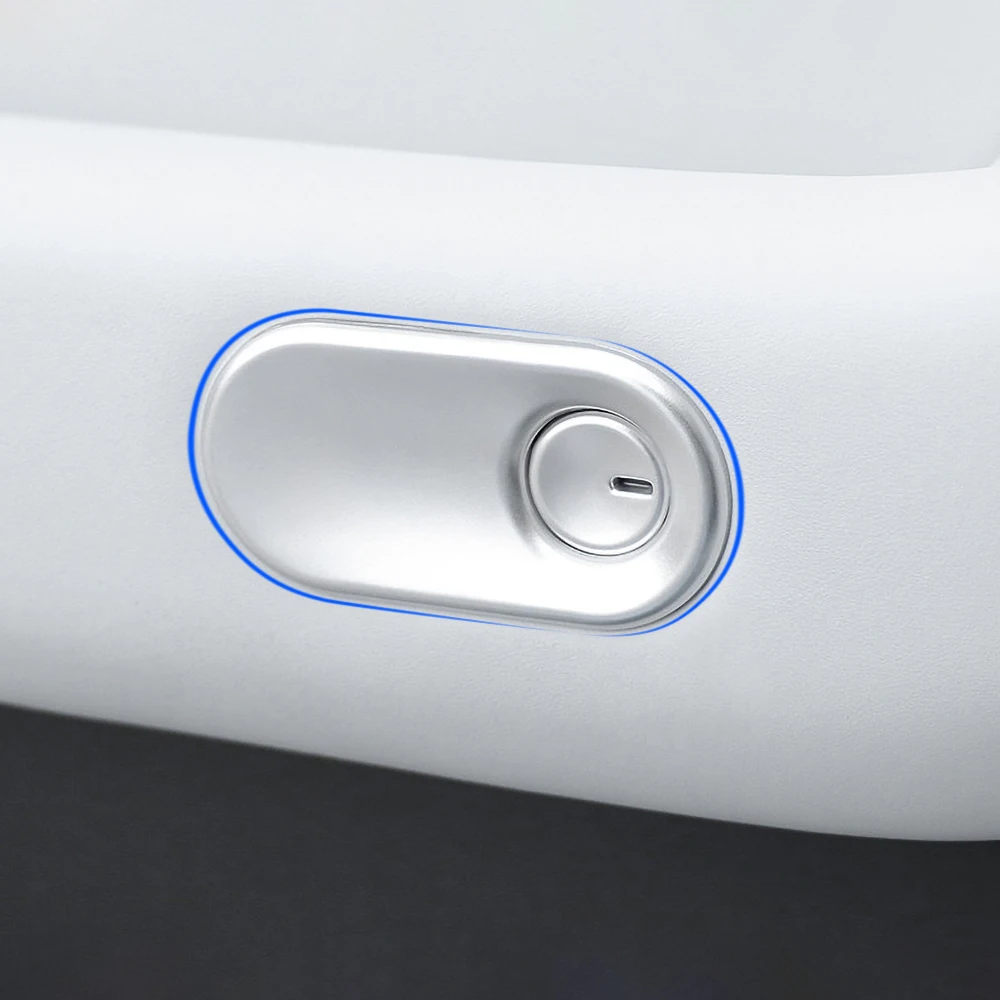 For Xpeng G6 2023 2024 2025 2026 Car Door Lock Switch Button Cover Trim Interior Door Latch Button Sticker Accessories