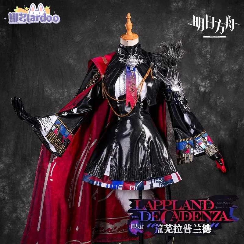 Arknights Lappland The Decadenza Women Cosplay Costume Lappland Cos Game Anime Party Uniform Hallowen Play Role Clothes Clothing