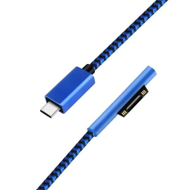 652F USB Type C Power Supply Adapter 15V 3A PD Fast Charging Cable Cord Suitable for Microsoft Surface 3 4 5 6 7