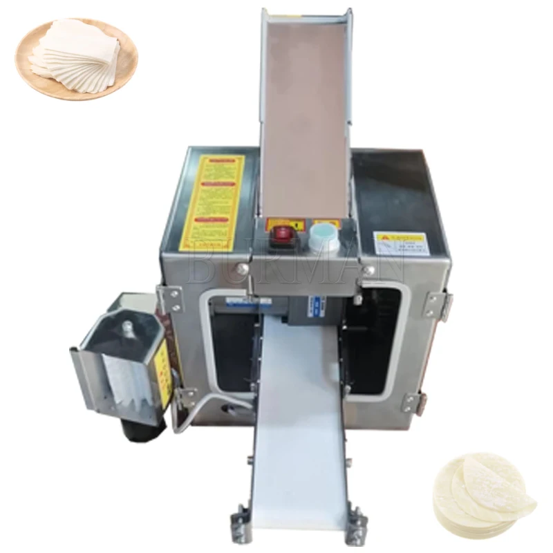 Commercial Automatic Stainless Steel  Wonton Dumpling Skin Machine   Imitation Handmade Noodle Machine