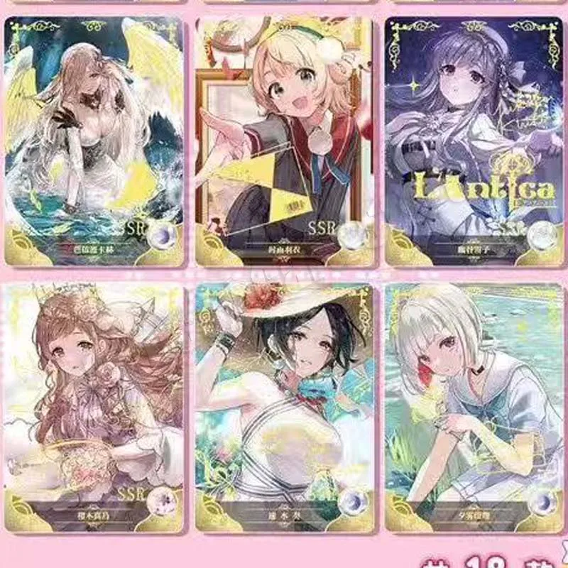 2025 nuevo estilo XiaoQingWa Goddess Story venta limitada ACG Anime juego colección tarjeta regalo 150 piezas 30 paquete