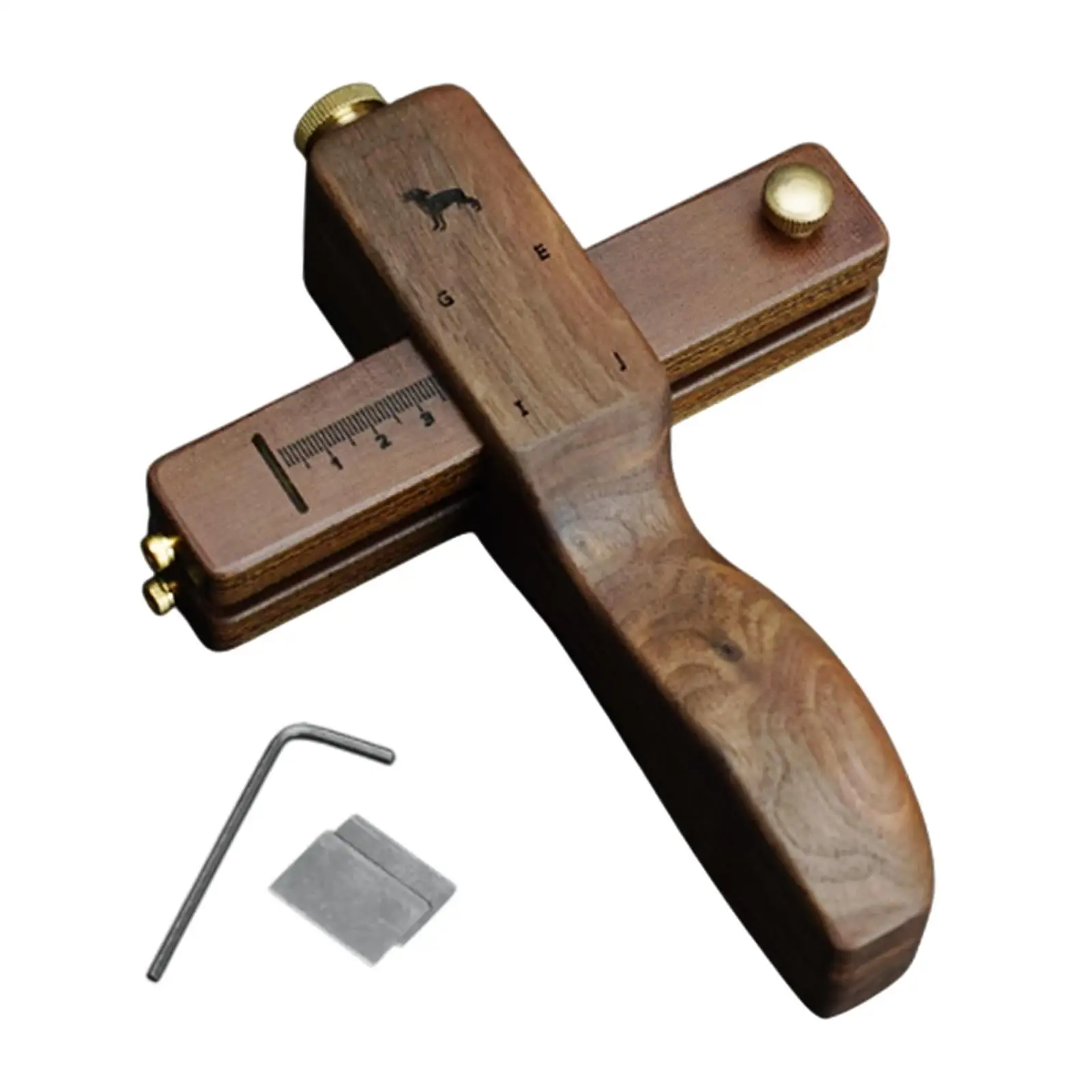 

Leather Strip Cutting Tool Handmade Beginner Portable Hand Trimmer Clear Scale Adjust Length Easy to Use Leather Strap Cutter