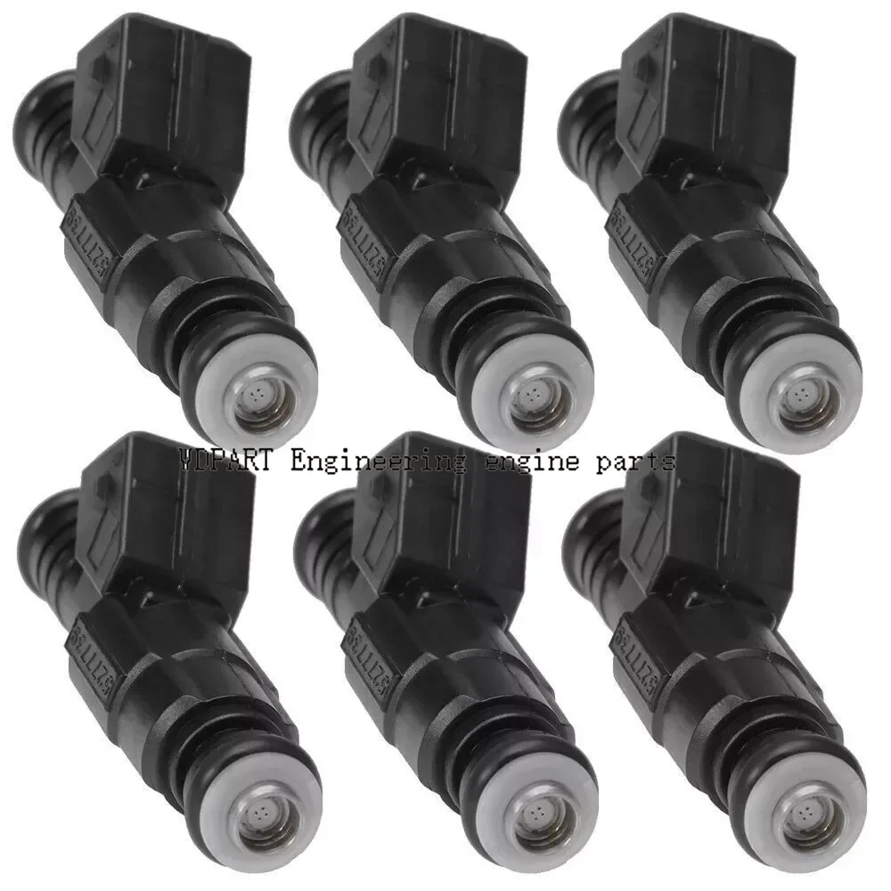 

4 Hole Fuel Injectors for Jeep Comanche Wrangler Cherokee 4.0L 0280155703 6 Pcs