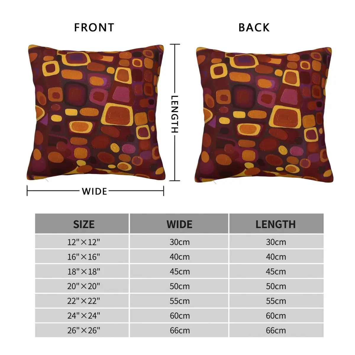 Golden Bubble Bath Pillowcase Polyester Linen Velvet Printed Zip Decorative Sofa Cushion Cover